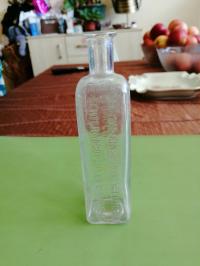 СТАРАЯ АПТЕЧНАЯ БУТЫЛКА GLATZ (КЛОДЗКО )
