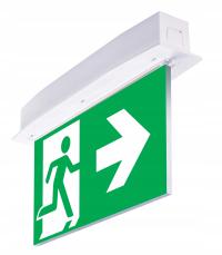 Oprawa ewakuacyjna podtynkowa SUPREMA D-std M 3H AT IP54 PT + (E2, E3) - 94