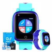 Умные часы Garett Kids Life Max 4G RT синий многофункциональный