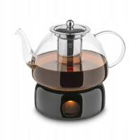 Чайный горшок с нагревателем Tadar Carina 1,2 л боросиликатного заварки