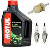 OLEJ MOTUL+ŚWIECA DENSO+FILTR Quad Barossa SMC 250