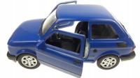 Fiat 126 синий малыш металл модель WELLY 1:34