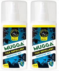 ZESTAW 2 x Spray Mugga 20% IKARYDYNA 75ml kleszcze