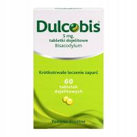 Dulcobis, 5 mg, tabletki dojelitowe, 60 sztuk