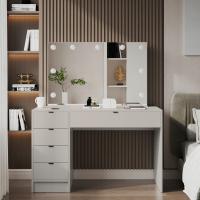 Toaletka AGA kaszmir z lustrem w kolorze kaszmirowym