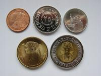Египет набор монет различных номиналов