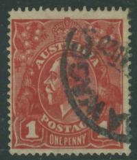 Australia 1 d. - King Georg V / 2