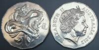 Australia 50 cents 2012r. KM 2020 rok smoka