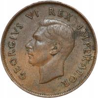 Afryka Południowa 1 penny 1937