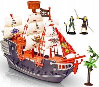 ПИРАТСКИЙ КОРАБЛЬ ПИРАТЫ ПИРАТСКАЯ ЛОДКА ФИГУРКИ