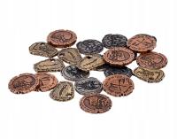 ZESTAW 20 GOBLIŃSKICH METALOWYCH MONET LARP RPG