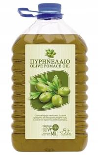 Греческое ОЛИВКОВОЕ масло для жарки SANSA POMACE 5Л