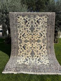 Kaszmir plus jedwab r.tkany dywan perski Nain 300x200 galeria 14 tyś