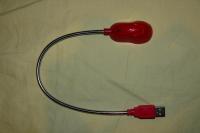 Lampka usb czerwona