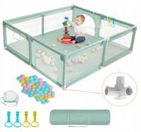 Plac Zabaw Kojec Dla Dzieci Suchy Basen PLAC ZABAW 200 x 180 x 66 cm