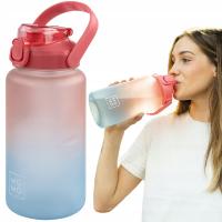 BUTELKA na wodę ze słomką MOMO WAY BIDON sportowy bpa free 1500ml