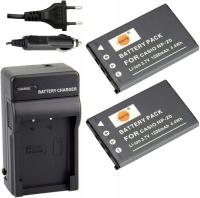 2x AKUMULATOR BATERIA NP-20 1200mAh DO CASIO Exilim +ŁADOWARKA DC75U-E7