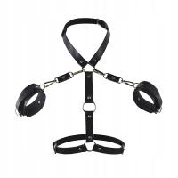 ЖГУТ БДСМ С НАРУЧНИКАМИ И ОШЕЙНИКОМ