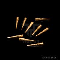 Латунные наконечники, aiglets 30mm / 3mm, 10x от WOJMIR