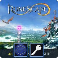 Runescape 45 Days Time Card + 1 Bond Europe Klucz