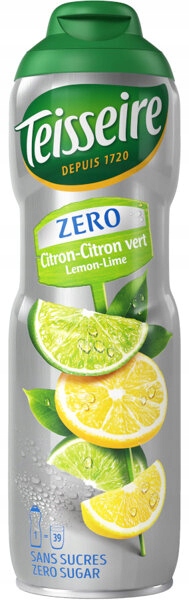 Сироп концентрат лимон лайм нулевой сахар 600мл Teisseire