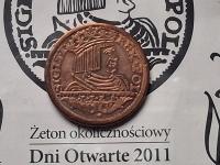 DNI OTWARTE NBP 2011 - DUKAT KORONNY -ŻETON