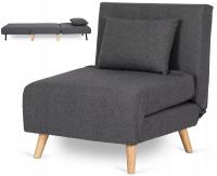 Кресло-кровать диван-кровать для гостиной спальный серый лофт брак