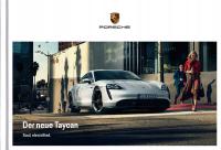 Porsche Taycan prospekt mod 2020 twarda oprawa