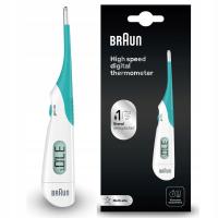 ЭЛЕКТРОННЫЙ ЦИФРОВОЙ ТЕРМОМЕТР BRAUN PRT 1000 БЫСТРЫЙ ГИБКИЙ НАКОНЕЧНИК