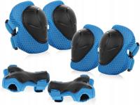 2 x OCHRANIACZE DLA DZIECI NA ŁYŻWY ROLKI ZESTAW NA ŁOKCIE KOLANA RĘCE WYGO