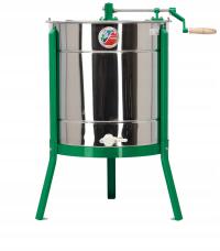 MIODARKA UNIWERSALNA 4 RAMKOWA ZE STALI NIERDZEWNEJ Z PLASTIKOWYM ZAWOREM