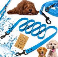 ПОВОДОК ДЛЯ СОБАК ДЛЯ ПРОГУЛОК РЕГУЛИРУЕМЫЙ ВОДОНЕПРОНИЦАЕМЫЙ БИОТАН ПВХ