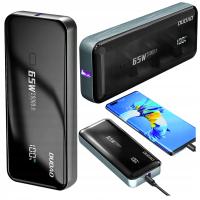 Powerbank Dudao Powerbank Dudao K65 USB-A / USB-C 20000mAh 65W czarny