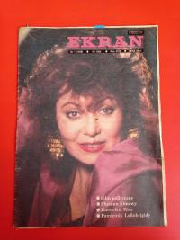 Ekran nr 1/1985, 6 stycznia 1985, Iga Cembrzyńska, Proince, Mari Kiss