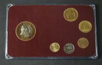 Estonia - zestaw nominałowy - 5 monet + próbne euro