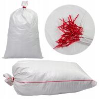 Worek Worki Polipropylenowe 30kg na Węgiel Gruz Piasek z Zaciągiem Mocne