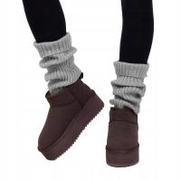 Гетры зимние гетры теплые длинные женские