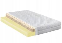 Materac 100x160 dziecięcy lateks na alergie 14cm antybakteryjny z pianki H2