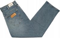 Spodnie WRANGLER REDDING green steel W31 L32 luźne