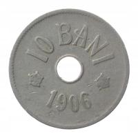 [M19121] Rumunia 10 bani 1906