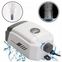 Аквариумный воздушный насос регулируемый бесшумный мощный 4 Вт 280л / ч