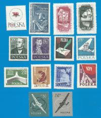 Fi. 900-940** 14 sztuk tanich - 1958r - czyste