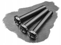 M3x35 ŚRUBA WKRĘT WALCOWY KRZYŻAK NIERDZEWNY 7985 (50)