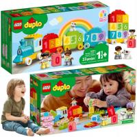 KLOCKI LEGO DUPLO POCIĄG KOLEJKA CIUCHCIA CYFRY PREZENT DLA 2,3,4,5 LATKA