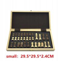 Mały styl 29.5x29.5 CM Yernea magnetyczne szachy d