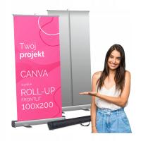 Roll-UP ROLLUP 100x200 реклама стандартный FRONTLIT реклама ярмарка сильный картридж