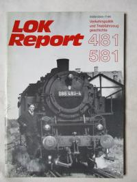 LOK REPORT 4/81 5/81 паровоз железнодорожный локомотив