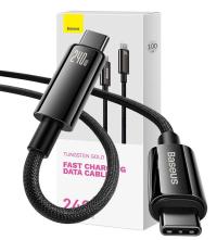 Кабель Baseus USB Type C - USB Type C 1 м Черный