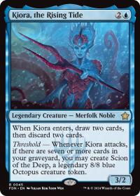 MTG Kiora, the Rising Tide (R)
