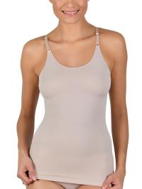 NATURANA 2680 koszulka MODELUJĄCA opinająca mikrofibra beż cielista M/38